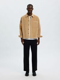 CORDUROY SHIRT, Cornstalk, highres