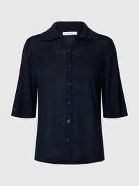 YARIM KOLLU TRIKO POLO POLO GÖMLEK, Dark Sapphire, highres