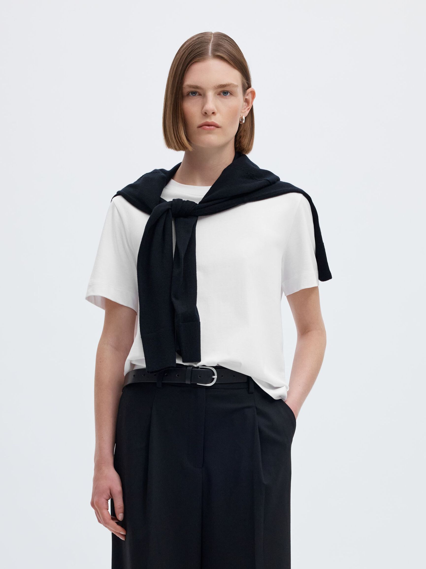 BOXY T-SHIRT, Bright White, highres