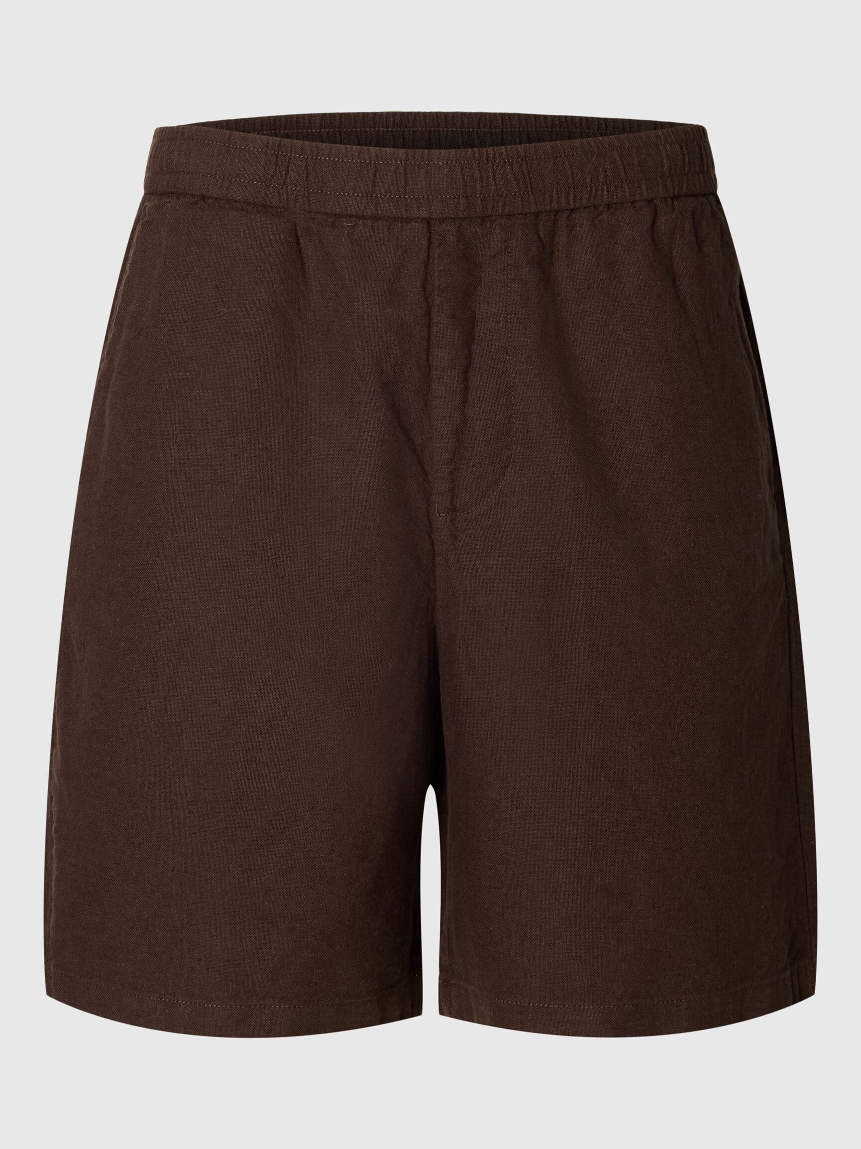 REGULAR FIT KETEN KARIŞIMLI ŞORT ŞORT, Bracken, highres