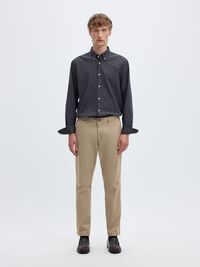 175 SLIM FIT FLEX CHINOS, Greige, highres