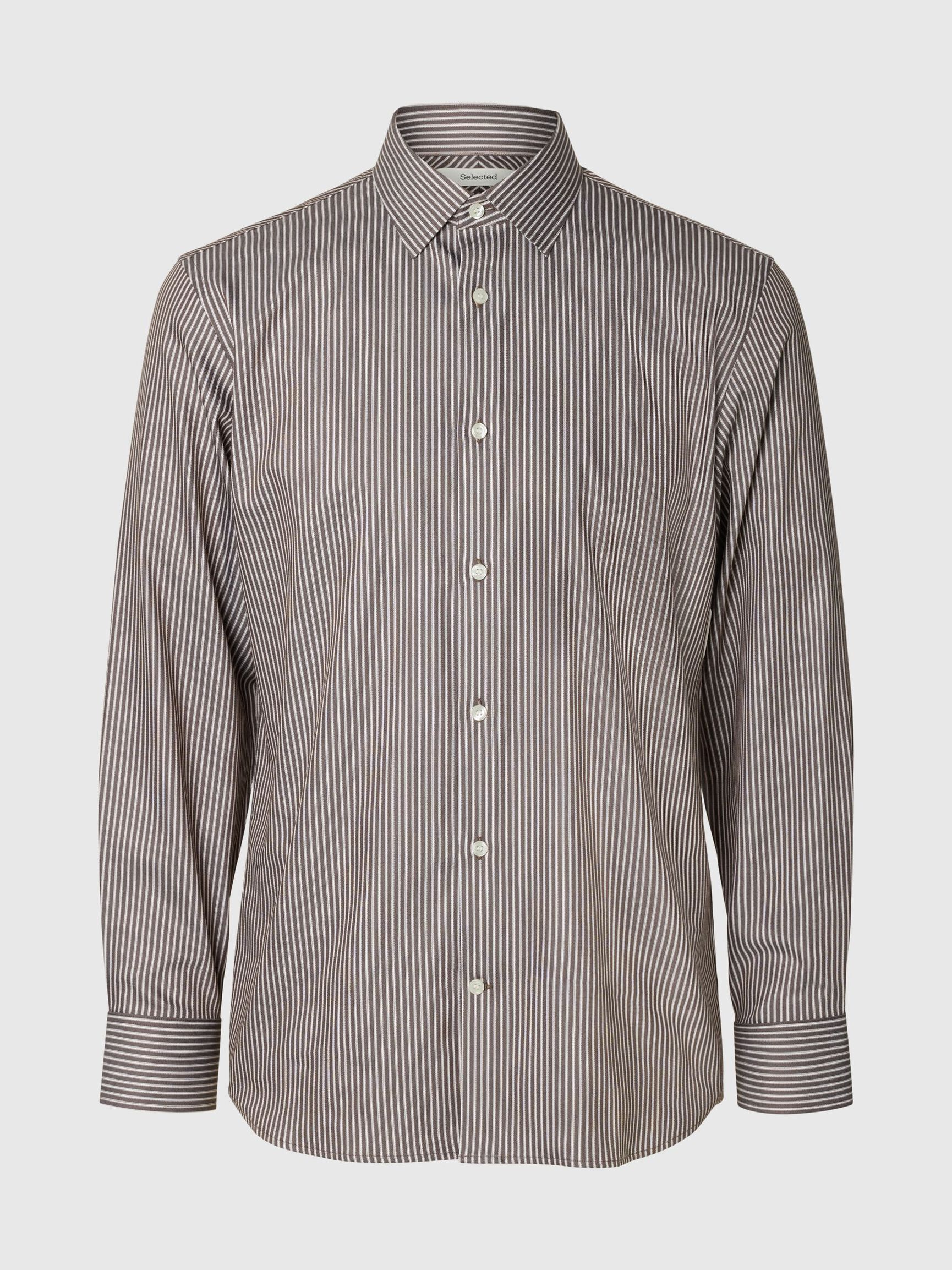 STRETCH SHIRT, Turkish Coffee, highres