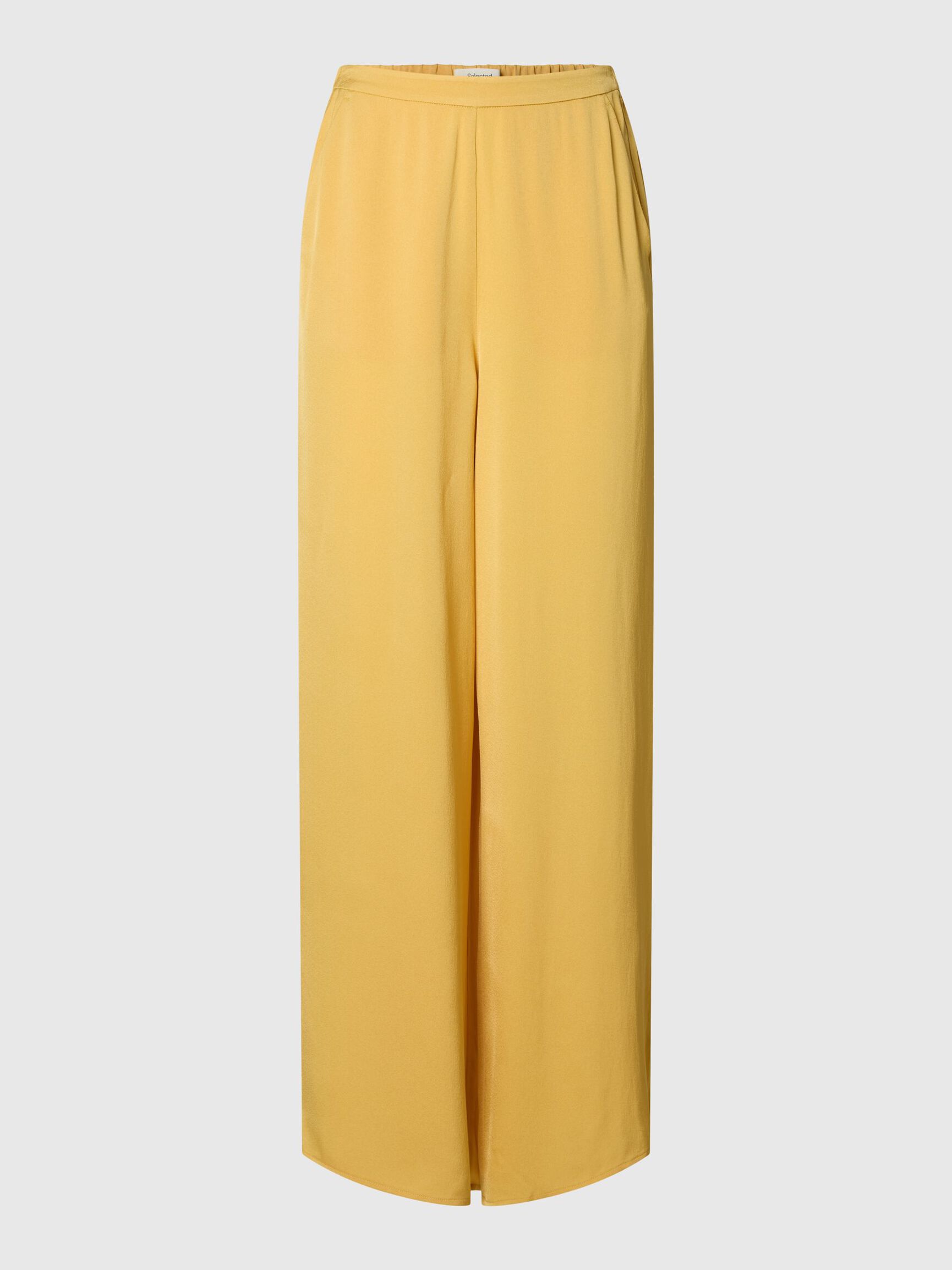 STRAIGHT FIT YIRTMAÇLI PANTOLON PANTOLON, Ochre, highres
