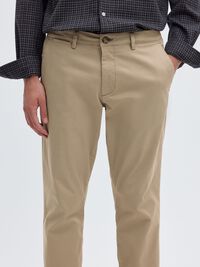 175 SLIM FIT FLEX CHINOS, Greige, highres