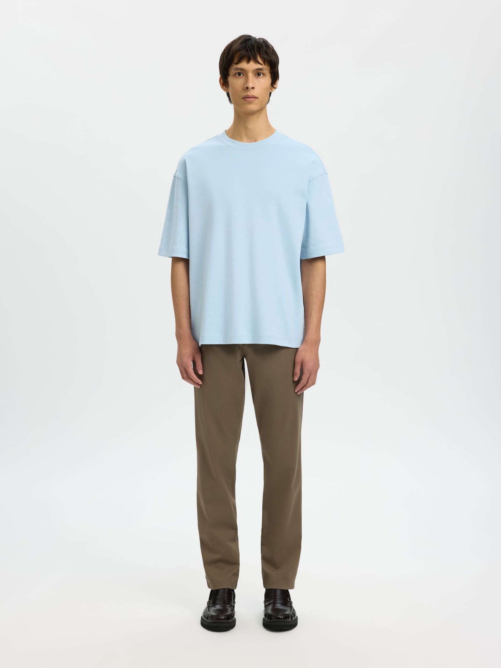RELAXED FIT T-SHIRT, Skyway, highres