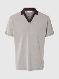KISA KOLLU POLO POLO GÖMLEK, Bracken, highres