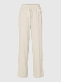VISCOSE BLEND TROUSERS, Sandshell, highres