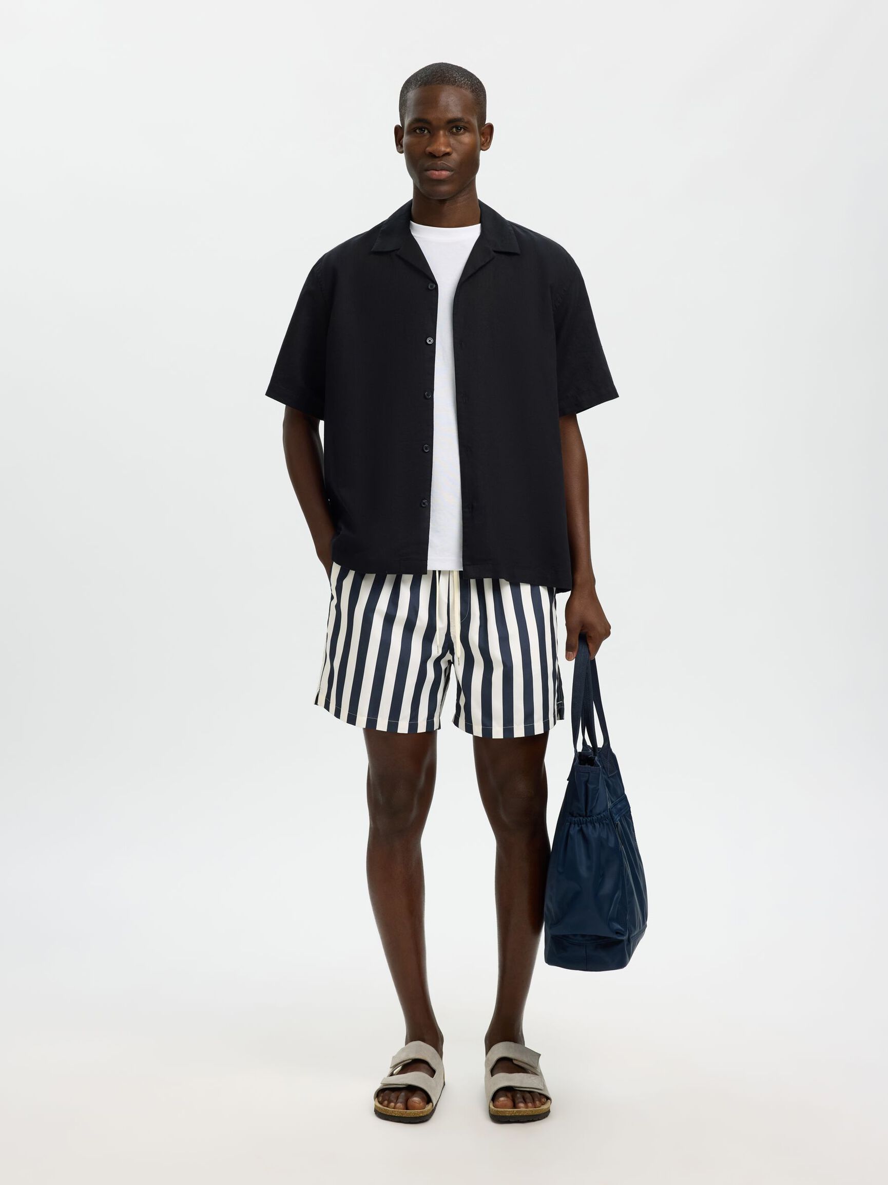 PRINTED SWIM SHORTS, Sky Captain, highres