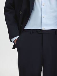 LOOSE FIT PANTOLON, Navy Blazer, highres