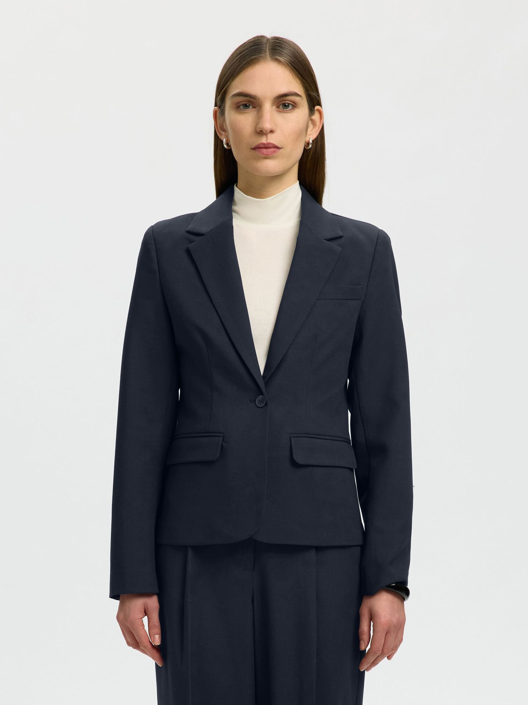 REGULAR FIT BLAZER BLAZER, Dark Sapphire, highres