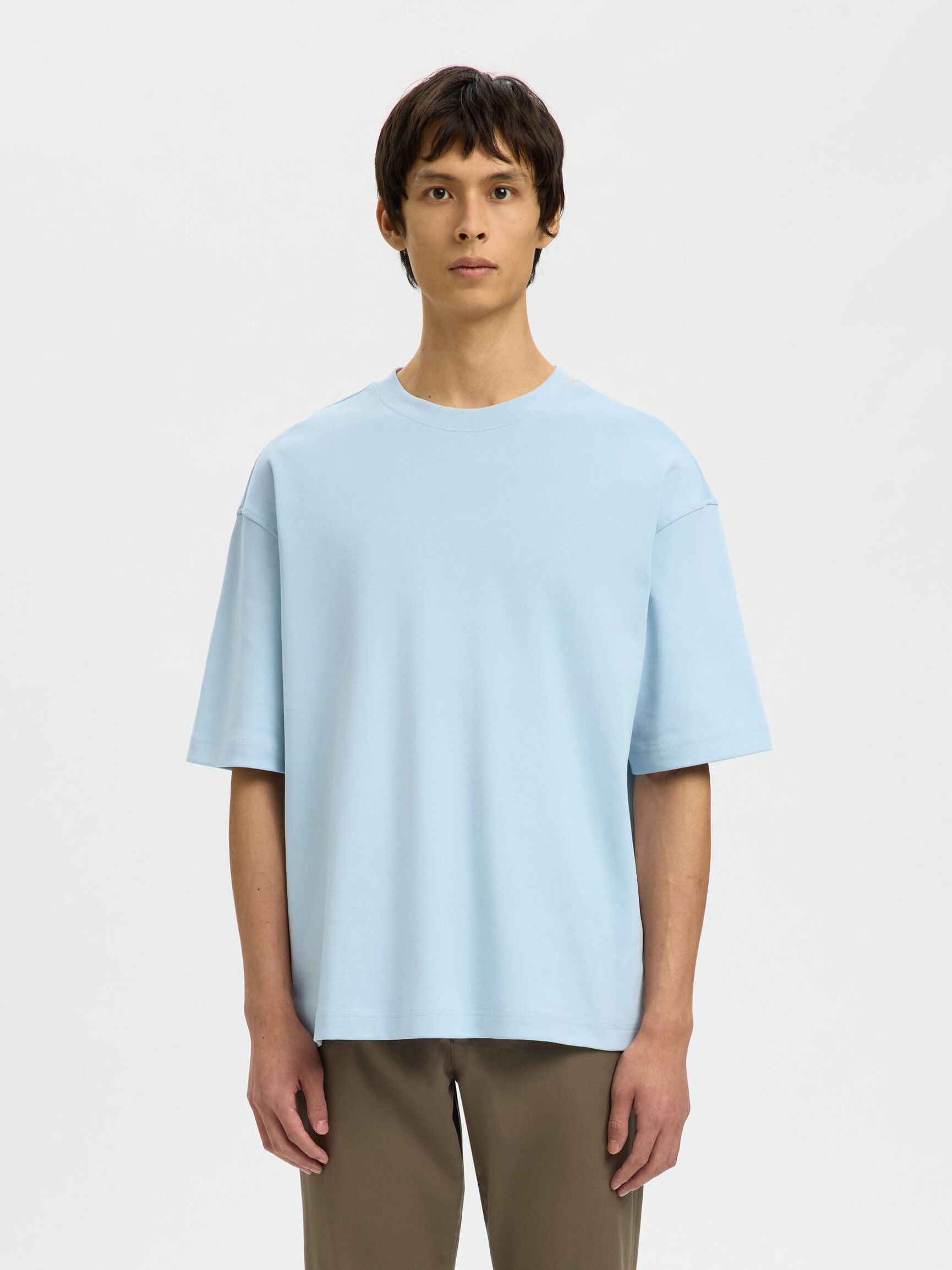 RELAXED FIT T-SHIRT, Skyway, highres