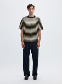 ÇIZGILI RELAXED FIT TIŞÖRT TIŞÖRT, Sky Captain, highres