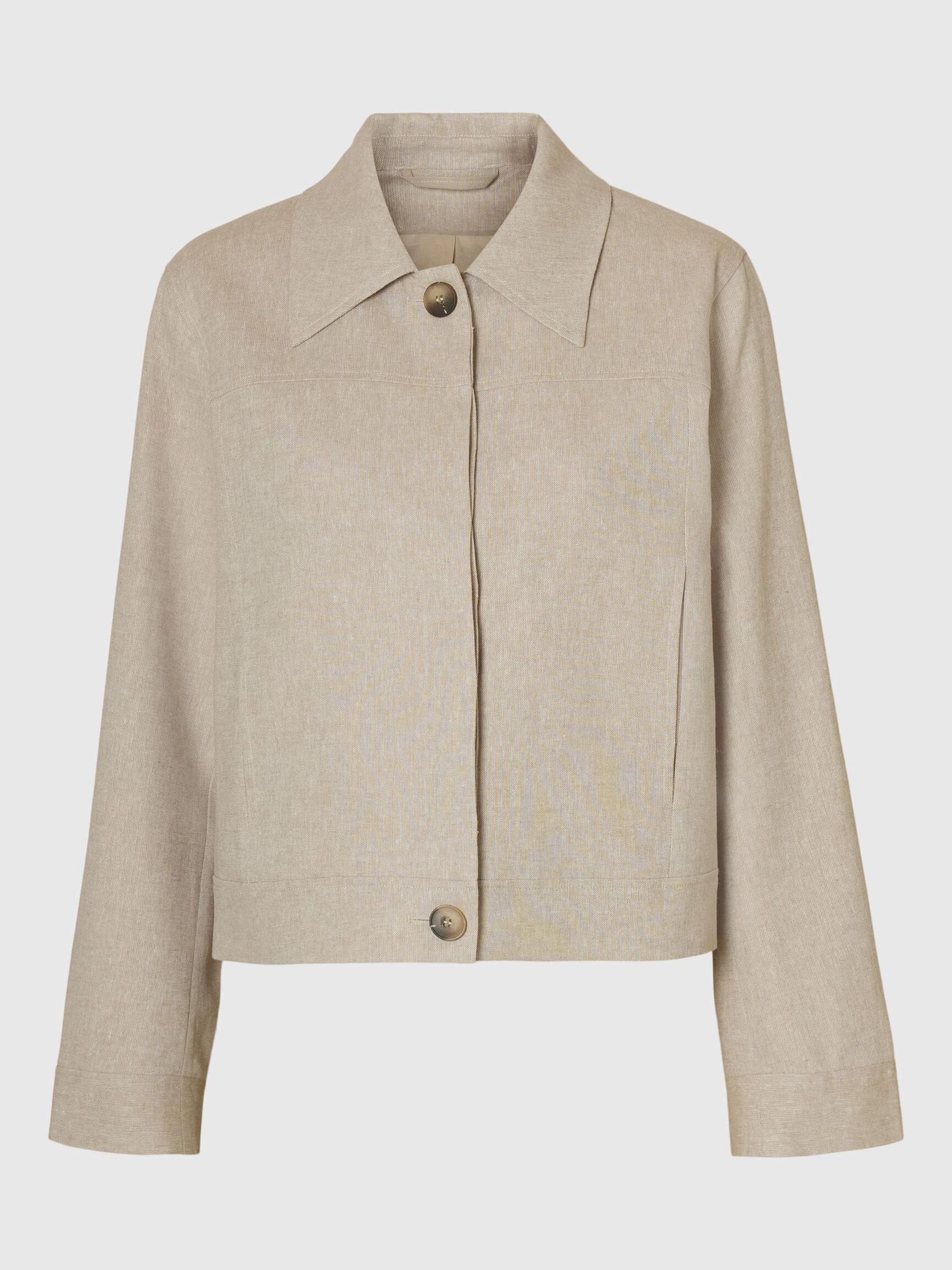 LONG SLEEVED SHORT JACKET, Nomad, highres