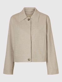 LONG SLEEVED SHORT JACKET, Nomad, highres