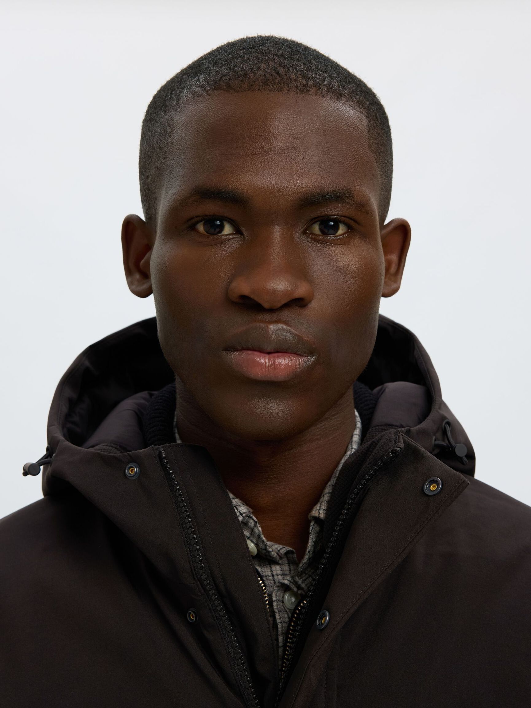 TEKNIK KUMAŞ PARKA, Black, highres