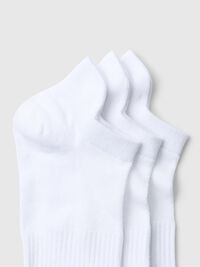 3-PACK SPORTS SOCKS, White, highres