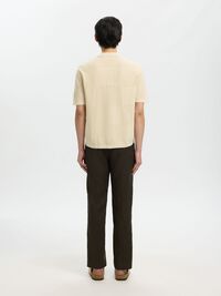 RELAXED FIT TRIKO HIRKA POLO GÖMLEK, Birch, highres