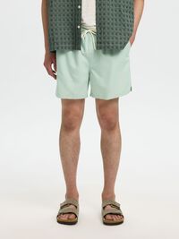 CLASSIC SWIM SHORTS, Aqua Gray, highres