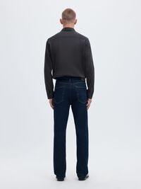 SLIM FIT GÖMLEK GÖMLEK, Black, highres