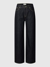 RELAXED FIT JEAN KOT PANTOLONLAR, Dark Blue Denim, highres