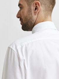 KLASIK UZUN KOLLU GÖMLEK GÖMLEK, Bright White, highres