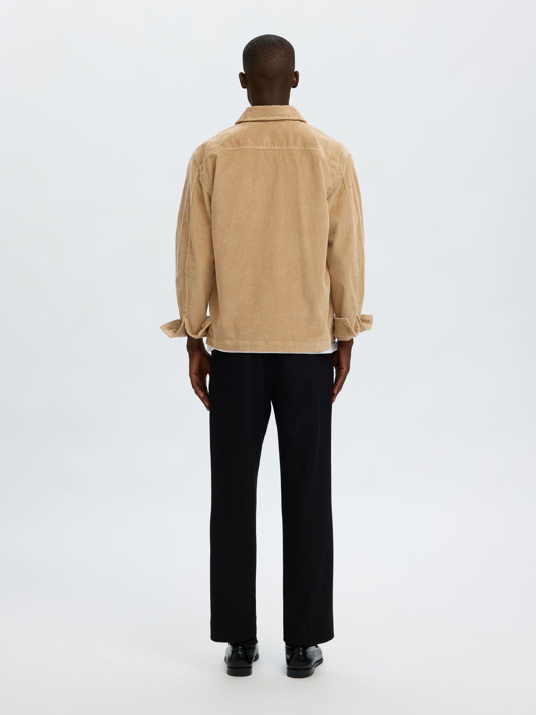 CORDUROY SHIRT, Cornstalk, highres