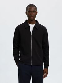 TAM FERMUARLI SWEATSHIRT SWEATSHIRT, Black, highres