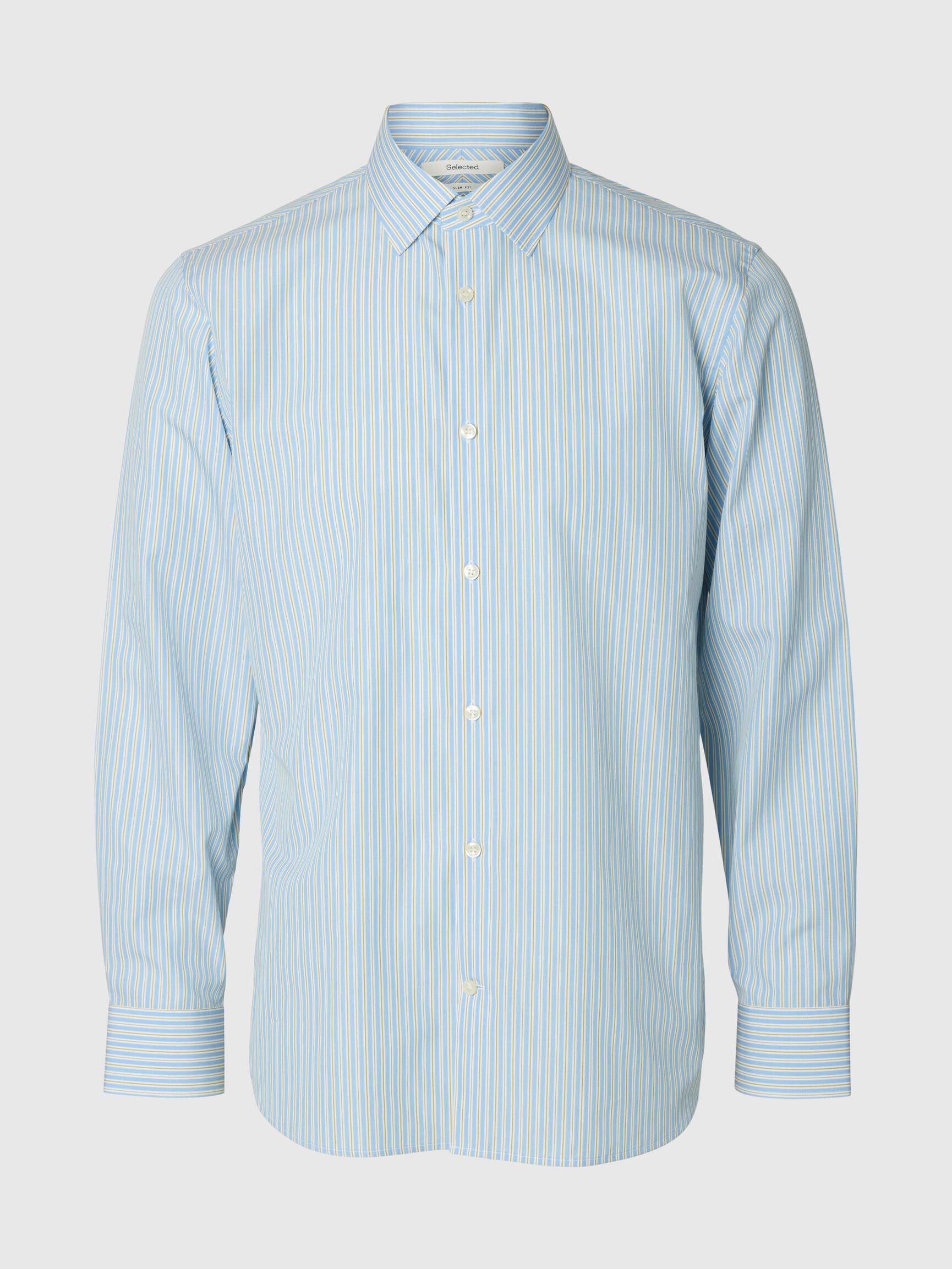 SLIM FIT POPLIN GÖMLEK GÖMLEK, Blissful Blue, highres