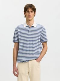 KISA KOLLU POLO POLO GÖMLEK, Egret, highres