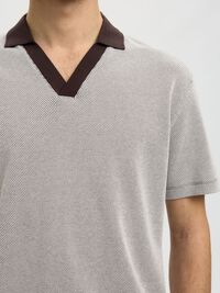 KISA KOLLU POLO POLO GÖMLEK, Bracken, highres