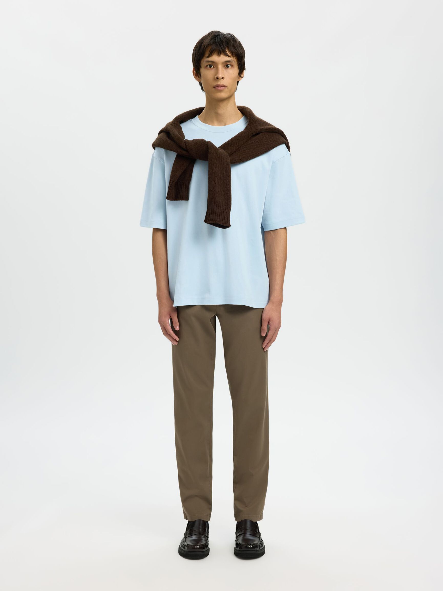 RELAXED FIT T-SHIRT, Skyway, highres