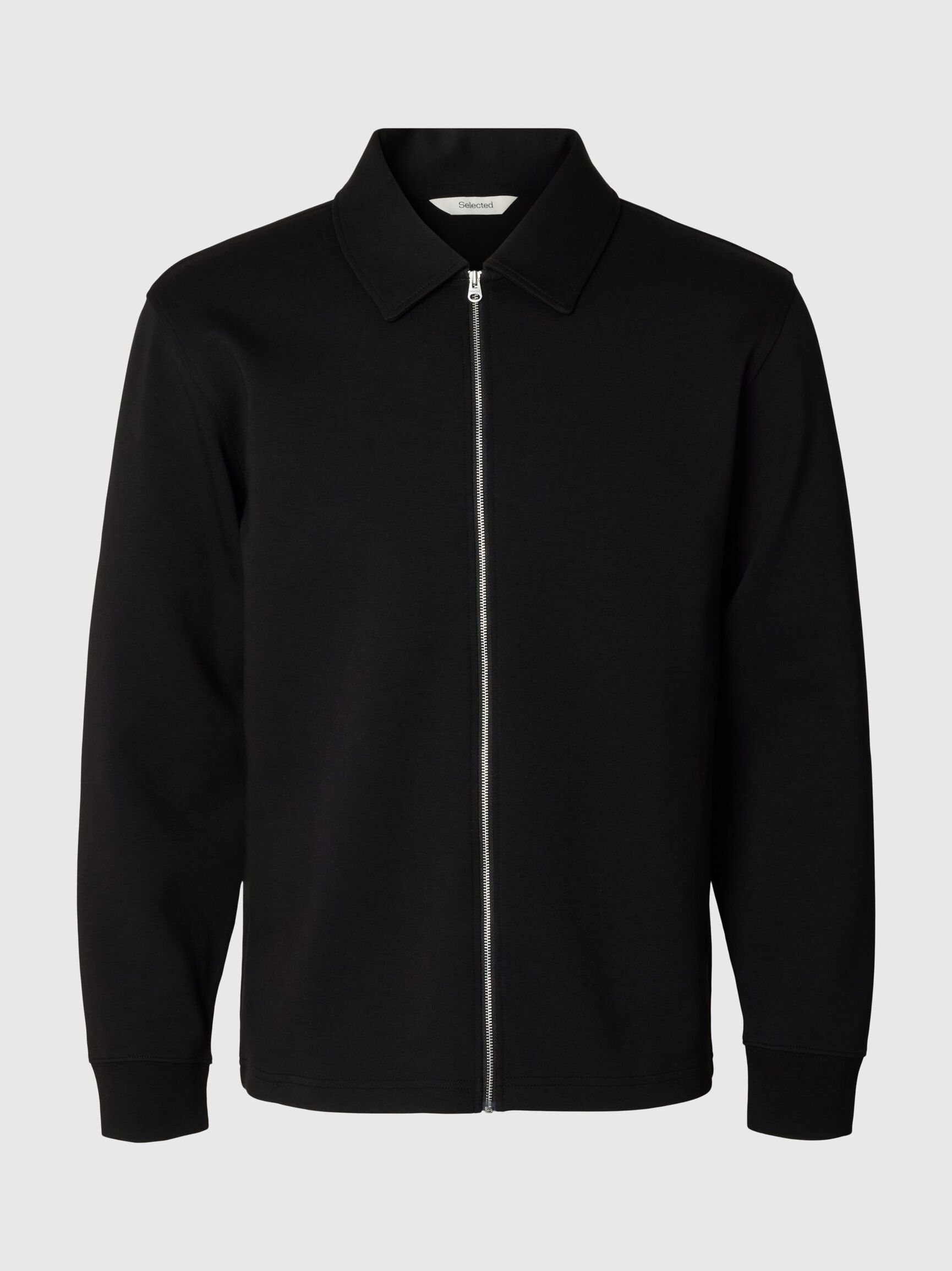TAM FERMUARLI SWEATSHIRT SWEATSHIRT, Black, highres
