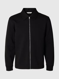 TAM FERMUARLI SWEATSHIRT SWEATSHIRT, Black, highres
