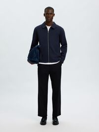 TAM FERMUARLI SWEATSHIRT SWEATSHIRT, Sky Captain, highres