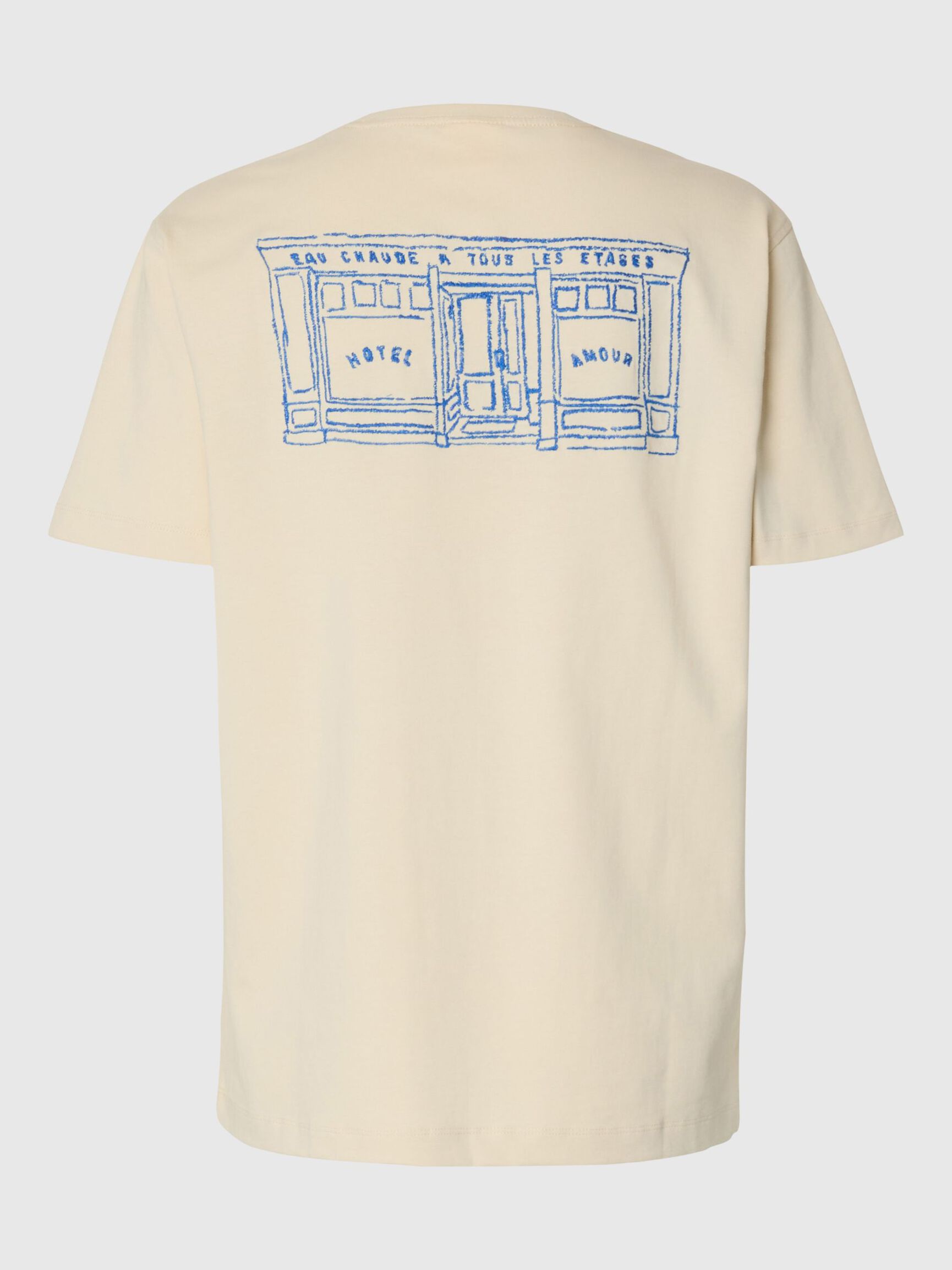 RELAXED FIT T-SHIRT, Angora, highres
