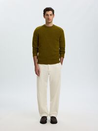 BISIKLET YAKA KAZAK, Fir Green, highres