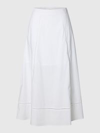 DIKIŞ DETAYLI MAXI ETEK MAXI ETEK, Bright White, highres