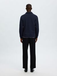 TAM FERMUARLI SWEATSHIRT SWEATSHIRT, Sky Captain, highres