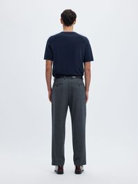 KISA KOLLU BISIKLET YAKA TRIKO KISA KOLLU TIŞÖRT, Navy Blazer, highres
