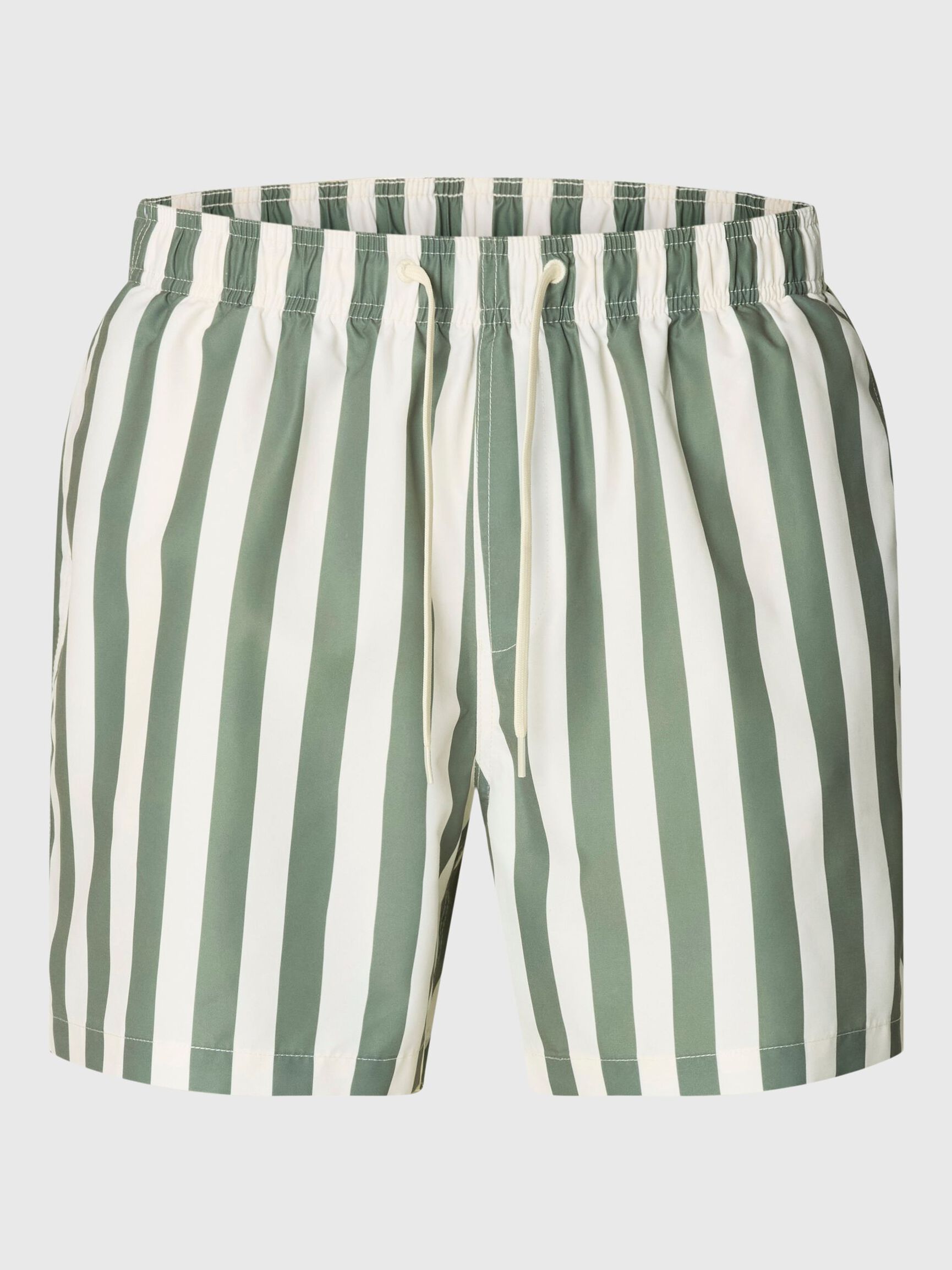 PRINTED SWIM SHORTS, Deep Lichen Green, highres