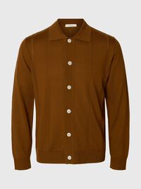 100% MERINO WOOL CARDIGAN, Monks Robe, highres