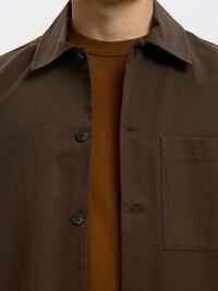 REGULAR FIT COTTON OVERSHIRT, Delicioso, highres