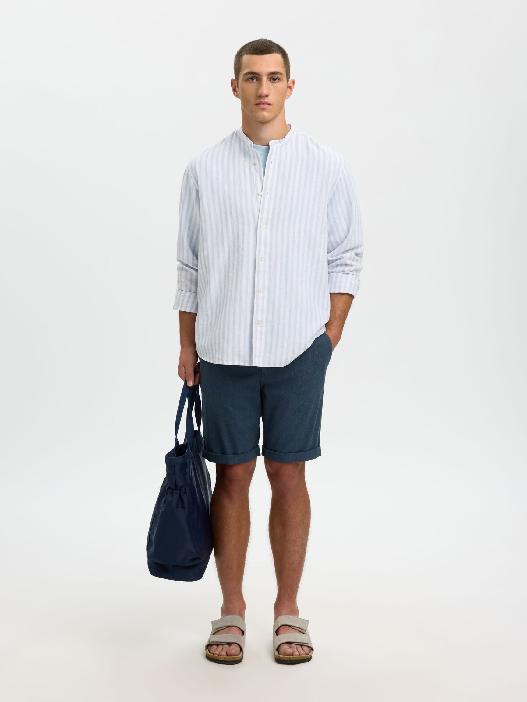 SLIM FIT ŞORT ŞORT, Dark Sapphire, highres