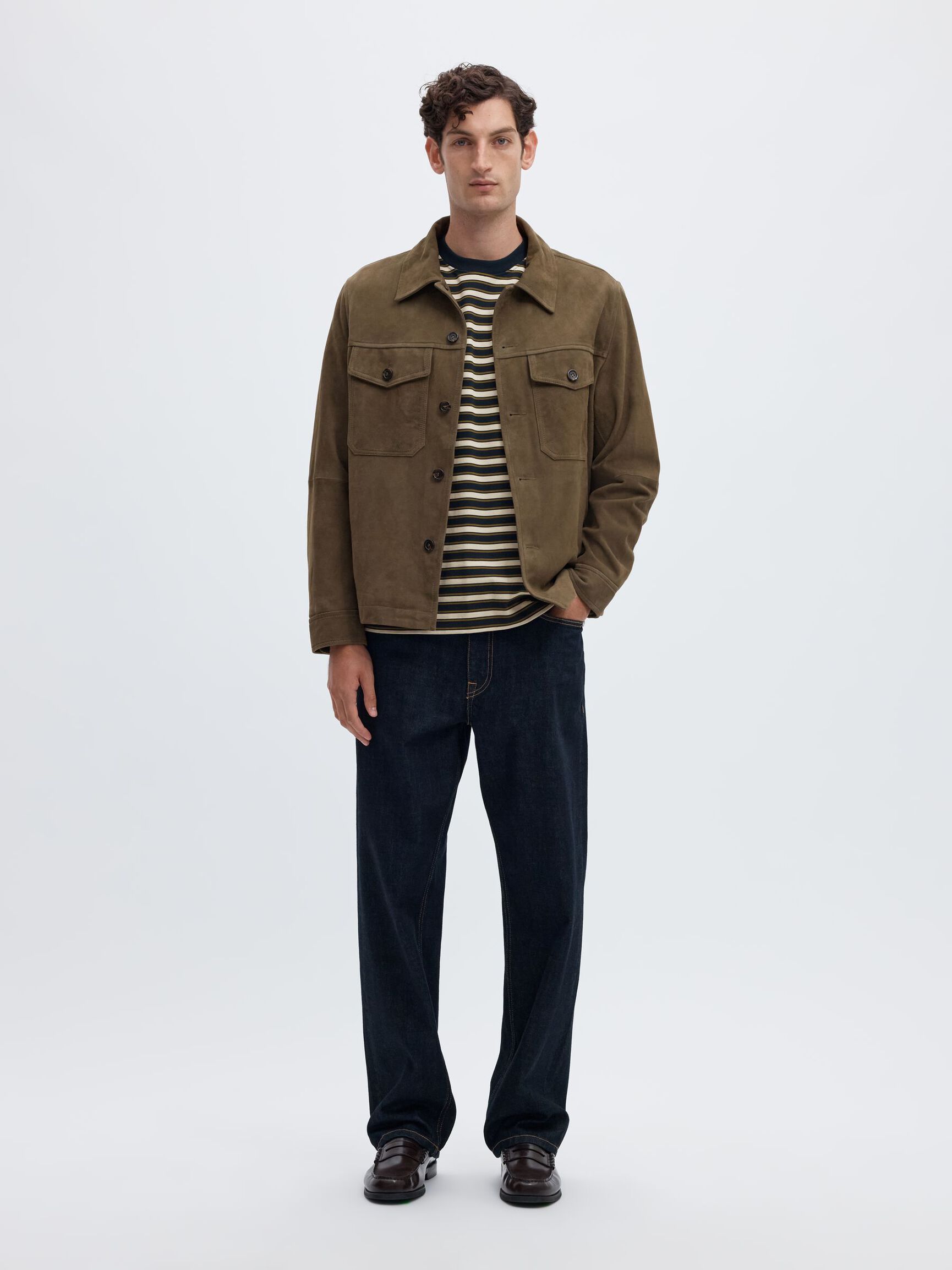 ÇIZGILI RELAXED FIT TIŞÖRT TIŞÖRT, Sky Captain, highres