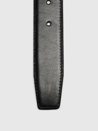 LEATHER  LEATHER BELT, Black, highres