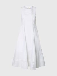 DIKIŞ DETAYLI MIDI ELBISE MIDI ELBISE, Bright White, highres
