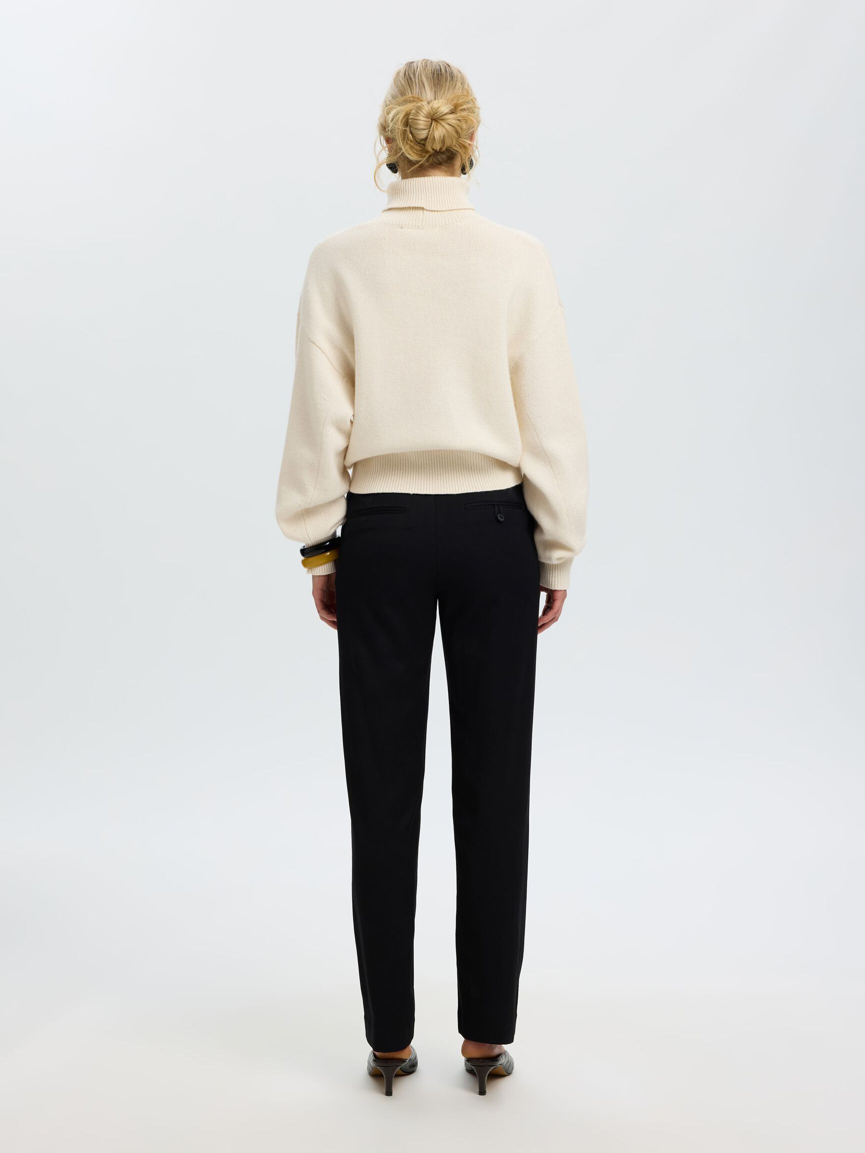 WOOL BLEND PULLOVER, Egret, highres