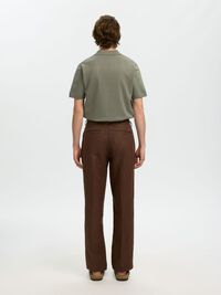 KNITTED KNITTED POLO SHIRT, Vetiver, highres
