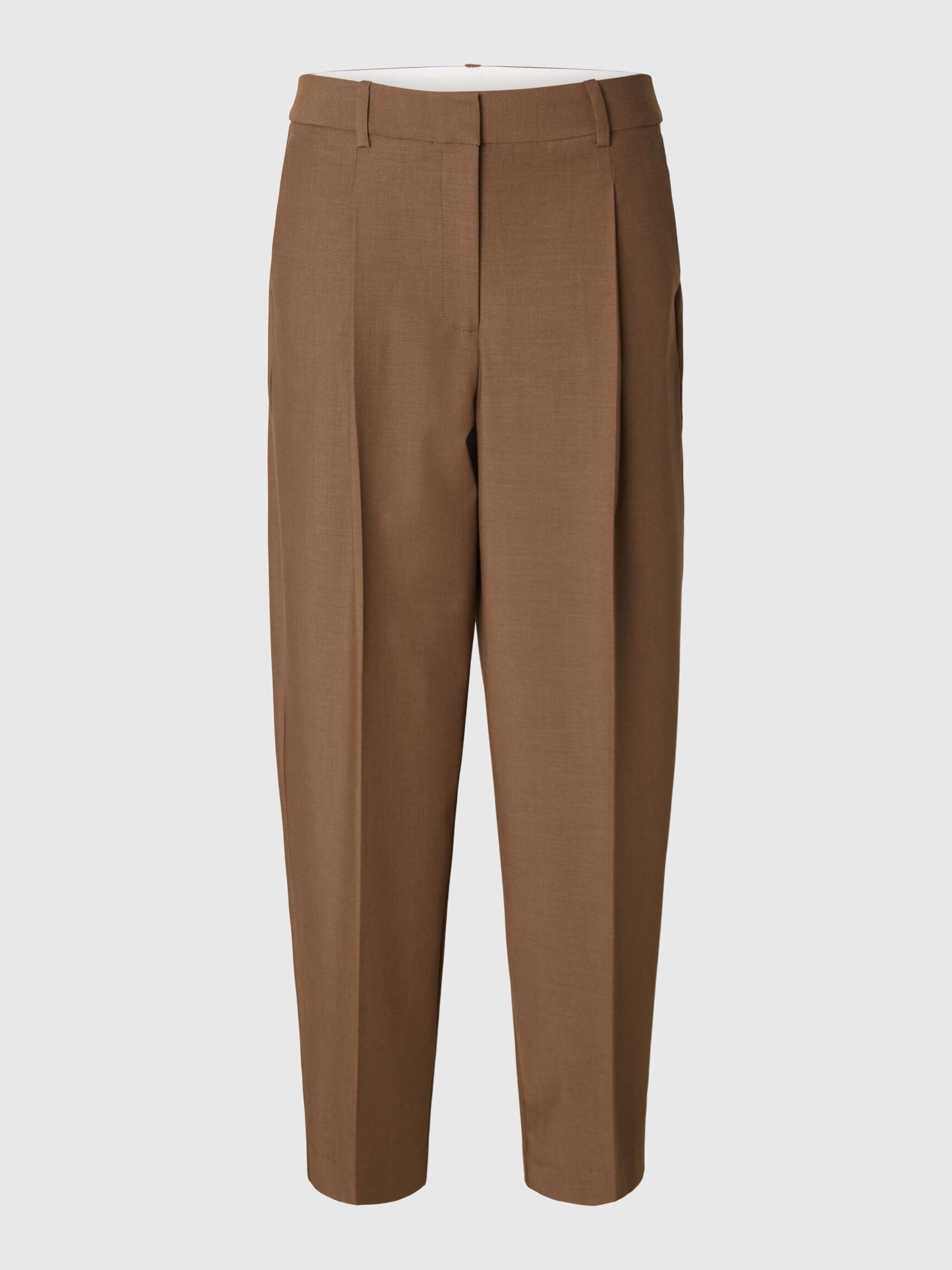 BARREL FIT PANTOLON, Toffee, highres