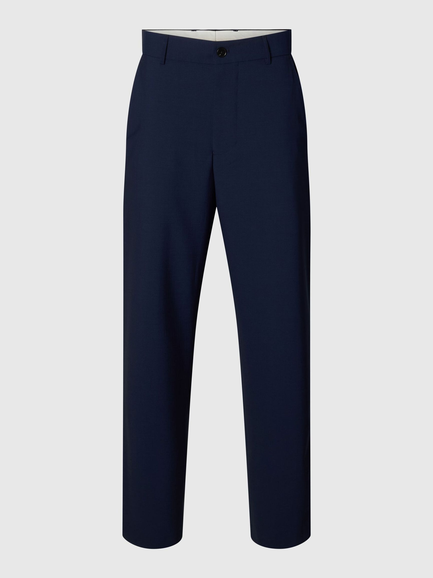 RELAXED FIT PANTOLON, Dark Navy, highres